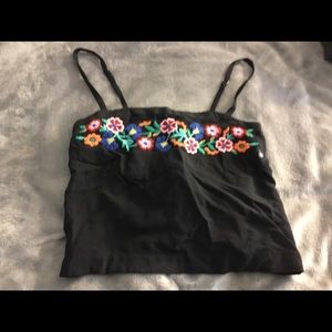 Hollister Floral Tank